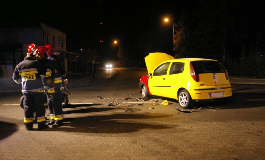 Bielsko - Wypadek na skrzyżowaniu Armii Poznań z Jaśminową