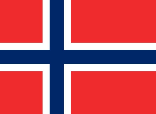Źródło: http://commons.wikimedia.org/wiki/File:Flag_of_Norway.svg
