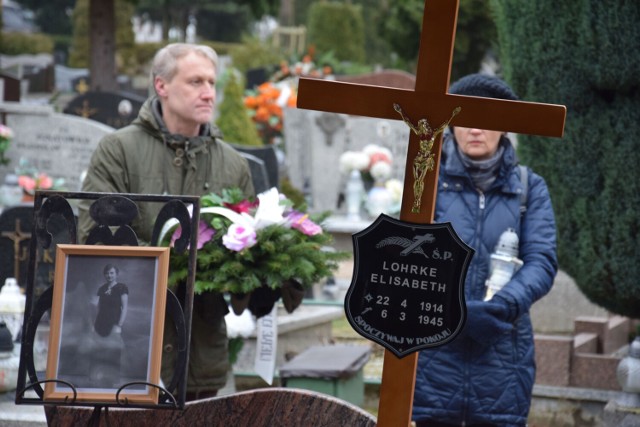 Elisabeth Lohrke pochowana została na szczecineckim cmentarzu