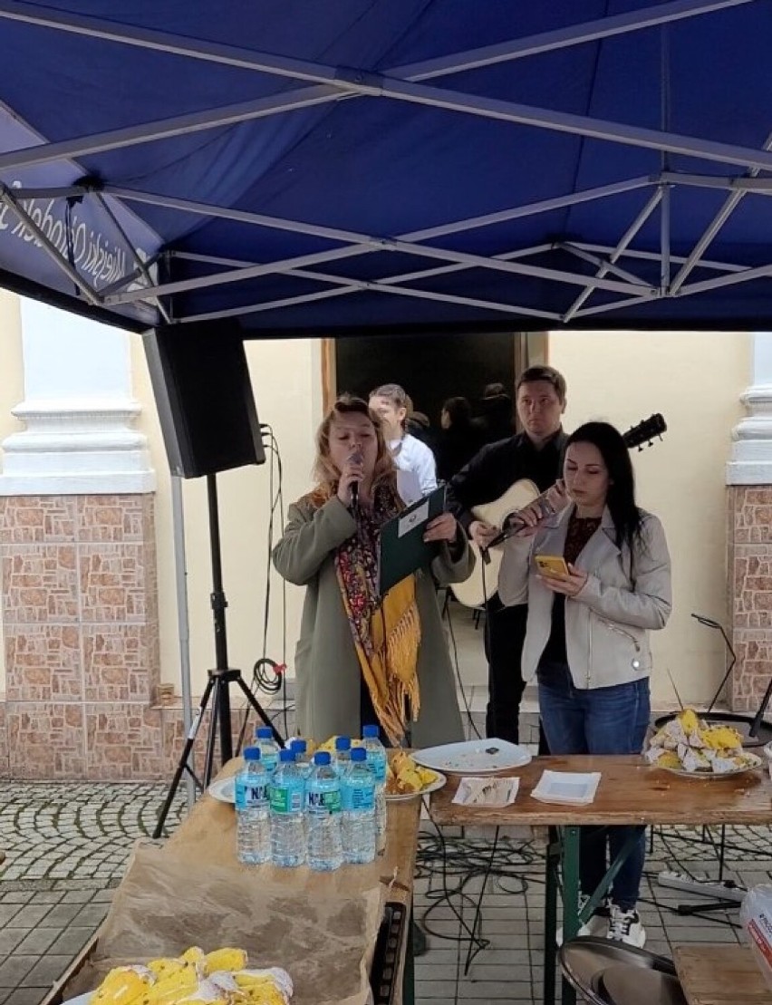 Ukraińska Wielkanoc na żorskim rynku cieszyła się ogromnym...