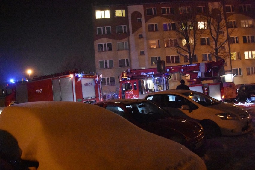 Gorlice. Pożar w kuchni. Najpierw zapalił się olej, potem szafka