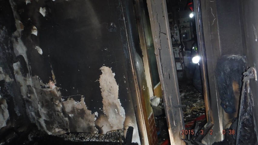 Sosnowiec: tragiczny pożar przy ul. Struga. Nie żyją trzy osoby