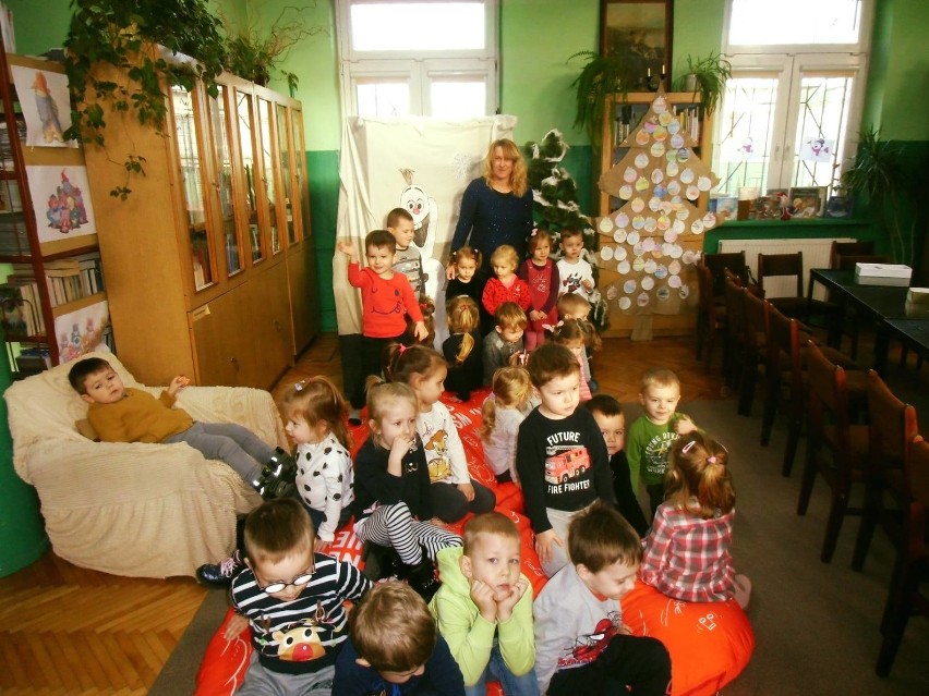 Przedszkolaki w szadkowskiej bibliotece