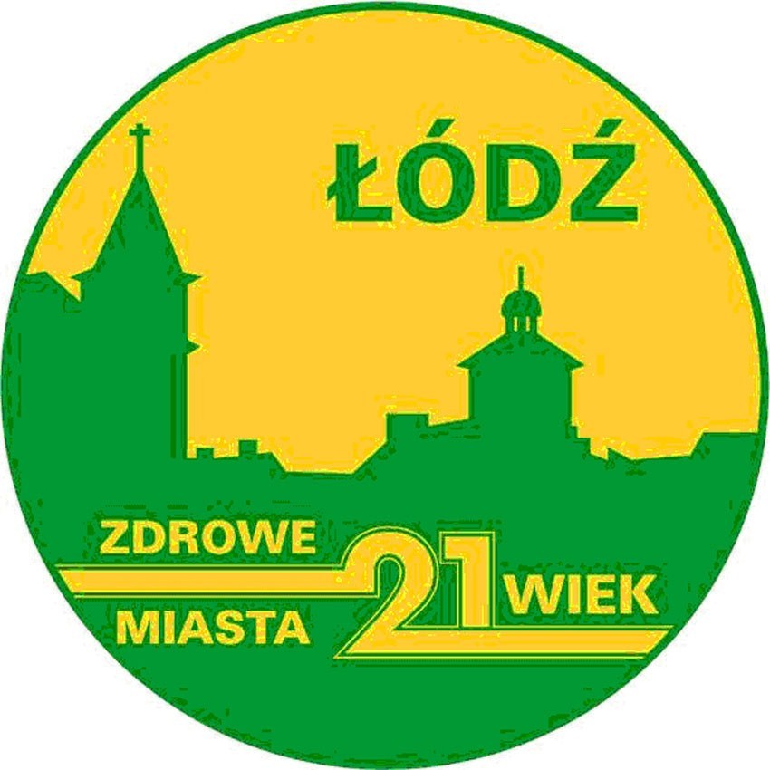 Logo "Łódź Zdrowe Miasto"
