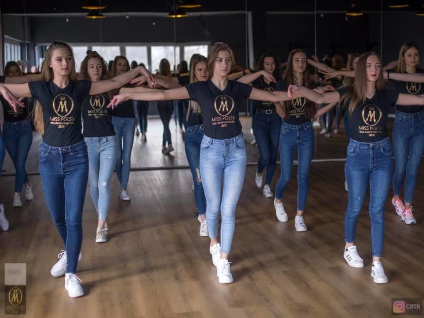 Miss Ziemi Łomżyńskiej 2020. Kandydatki na pierwszej próbie z choreografem. Zobaczcie zdjęcia!