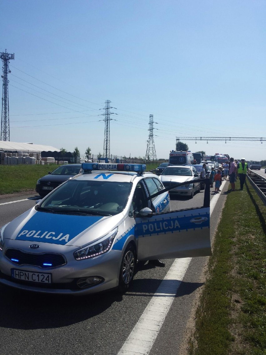 Powiat gdański: Kolizja i zderzenie ośmiu aut na obwodnicy Trójmiasta [ZDJĘCIA]