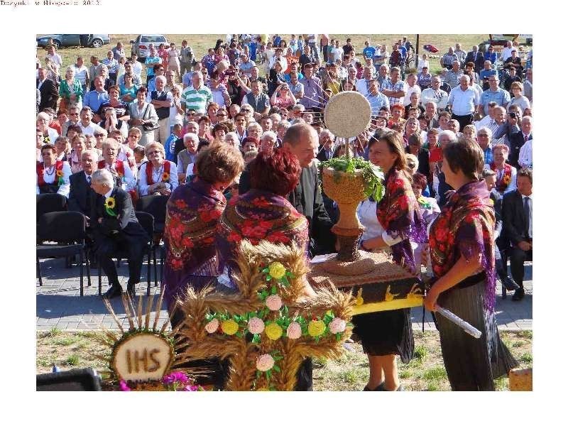 Dożynki Gminno-Parafialne Niegowa 2013