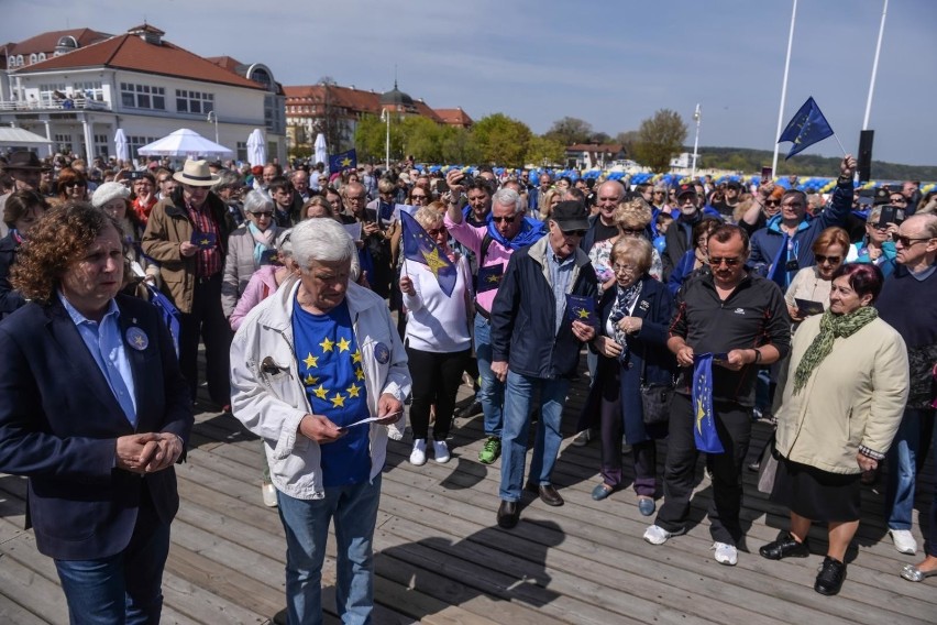 Sopocka Majówka 2019. Wspólne odśpiewanie "Ody do radości" na sopockim molo [zdjęcia]