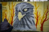 Wypiękniał mur przy ul. Bema w Rydułtowach. To za sprawą graffiti [ZDJĘCIA]
