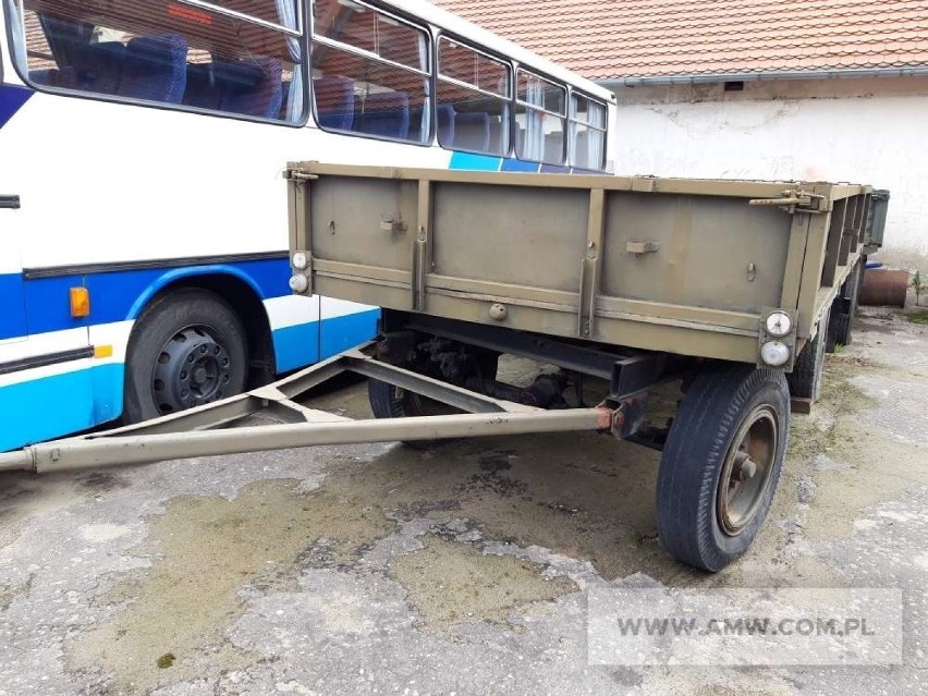 Przyczepa transportowa średniej ładowności D-46 2-os. 3,5 t