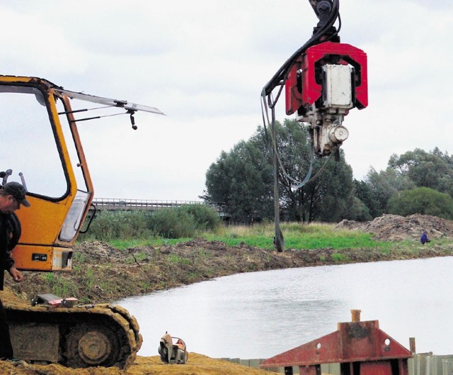 W ramach realizowanego projektu zostanie wykonany tor wodny dla kajaków