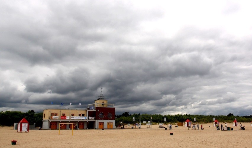 Plaże w Gdańsku w czasie Euro 2012: Jest bezpiecznie i cicho