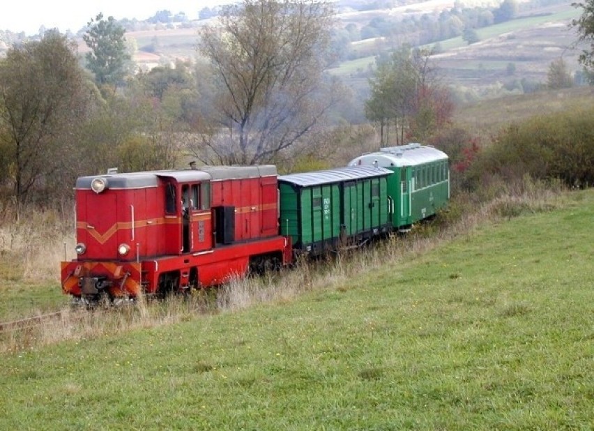 Przeworska Kolejka Wąskotorowa  „Pogórzanin” kursuje na...