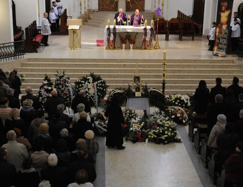 Pogrzeb Danuty Wielochy z Radomia.