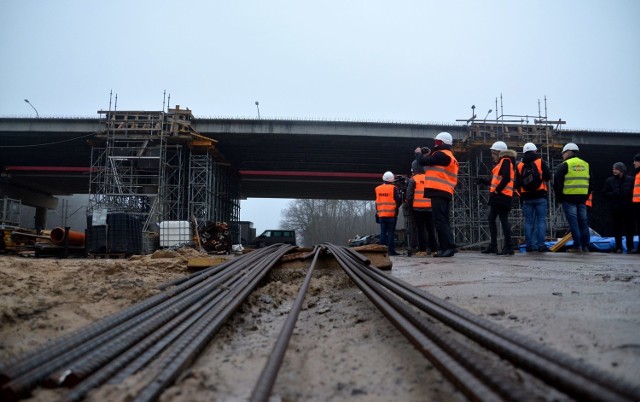 Przyszły węzeł Puławy Azoty, jeden z trzech na 12-kilometrowym odcinku domykającym obwodnicę Puław