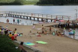 Jastrowie. Na jastrowskiej plaży sporo odpoczywających