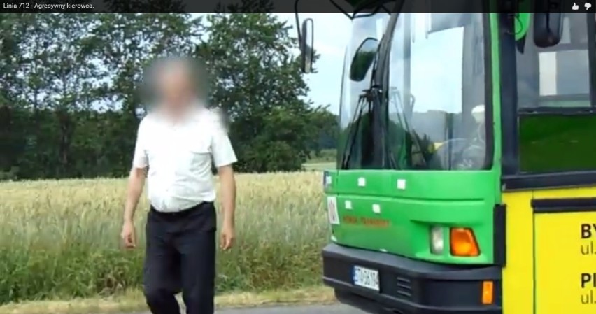 Przezchlebie: Agresywny kierowca autobusu linii 712. O co dokładnie poszło? [WIDEO]
