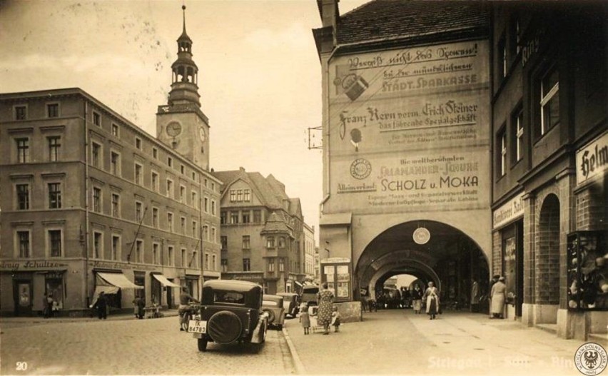 Rynek w Strzegomiu na pięknych, przedwojennych fotografiach! Zobacz wyjątkowe zdjęcia!