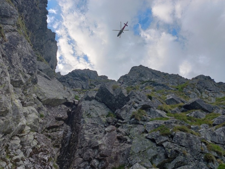 Tatry Słowackie. 46-letni Polak spadł w przepaść. Zmarł na miejscu. ZDJĘCIA