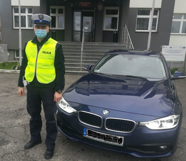 Jakub Maciejewski - policjant z Sieradza na medal!