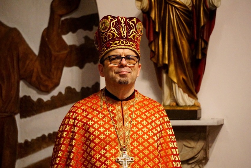 Boska Liturgia w kościele św. Jozafata. W Lublinie uczczono 425. rocznicę Unii Brzeskiej. Zobacz zdjęcia