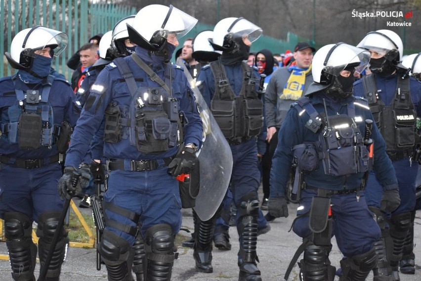 Zadyma na stadionie GKS Katowice. Zatrzymano 6 kiboli, trwa identyfikacja kolejnych