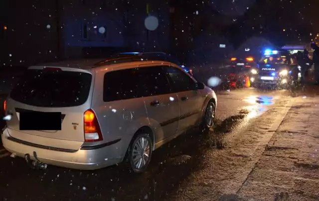 Potrącenie pieszej  na ul. Przemysłowej w Wejherowie