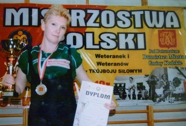 Małgorzata Mieszczankowska zdobyła tytuł mistrzyni Polski wynikiem 257,5 kg