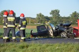 22-latka z Leszna zginęła w zderzeniu niedaleko Bojanowa. Jej auto wpadło na ciężarówkę [ZDJĘCIA]