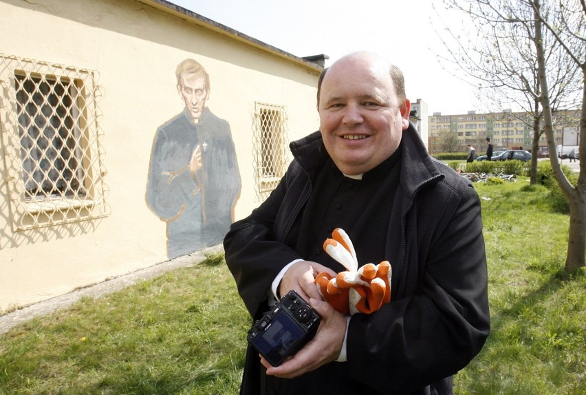10 lat temu malowali święte murale w Legnicy, pomagał nawet biskup