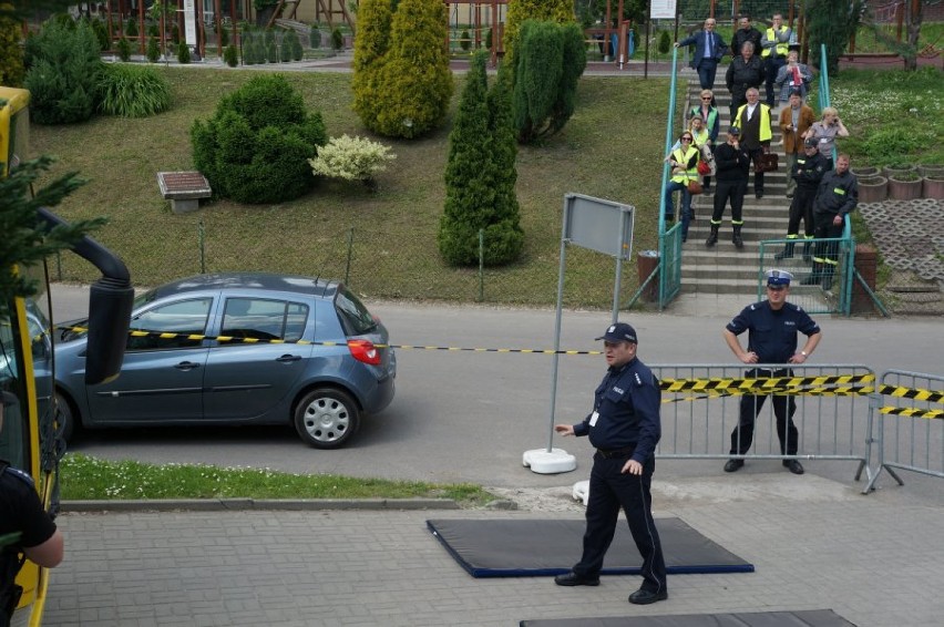 Epidemia eboli w Raciborzu. Mundurowi ćwiczą na wypadek pojawienia się wirusa