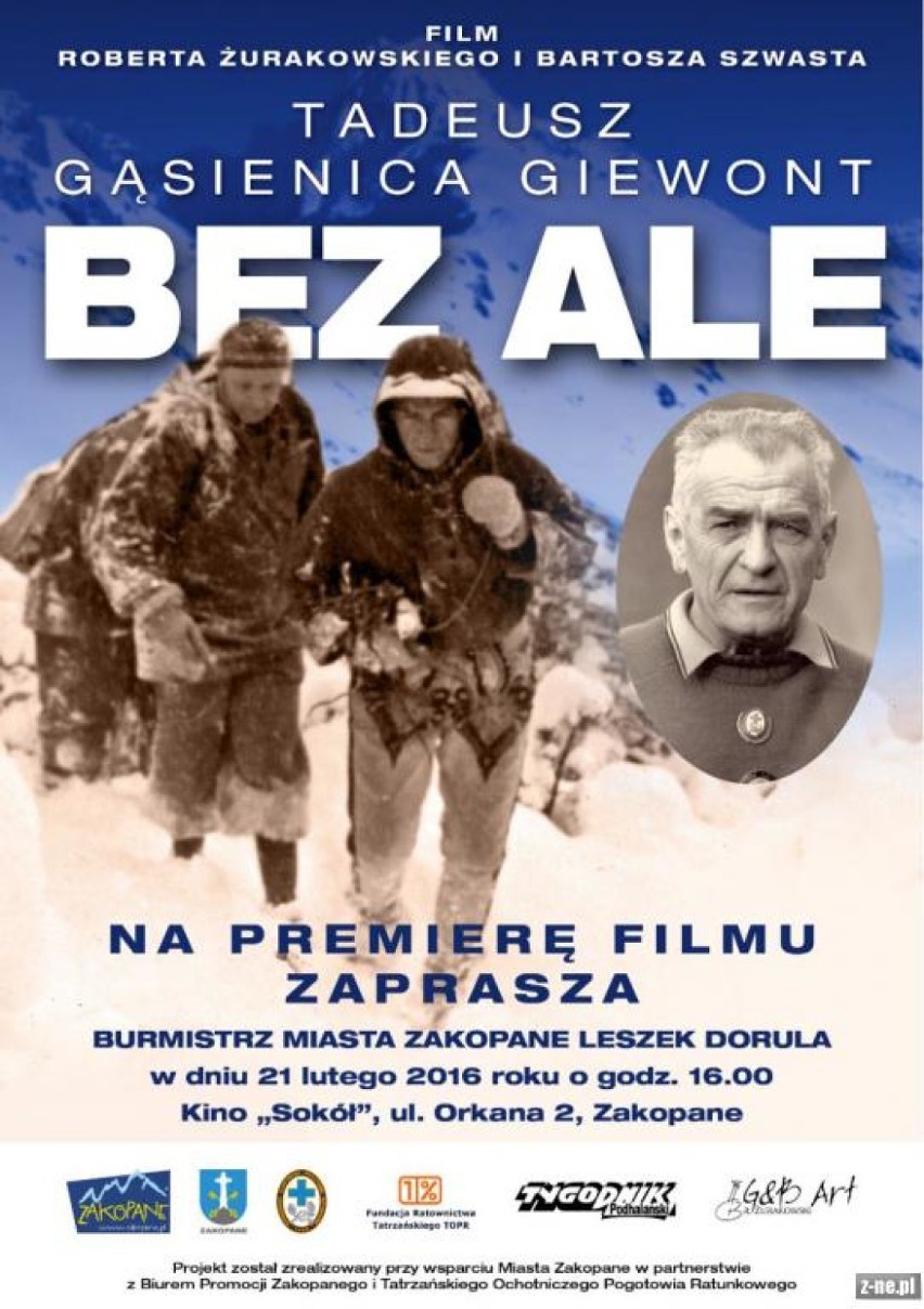 2016-02-21, godz.16:00
Zakopane, kino Sokół

Burmistrz...