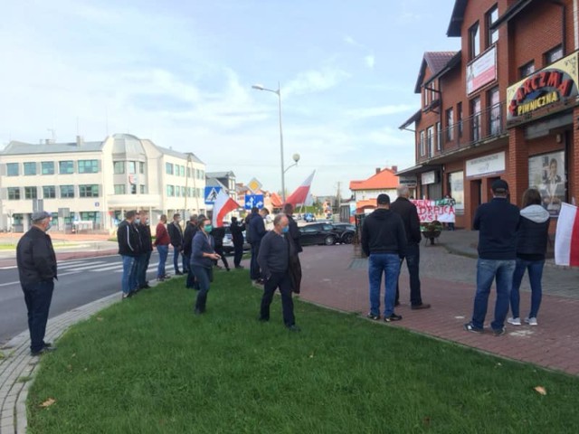 Protest rolników w Opocznie