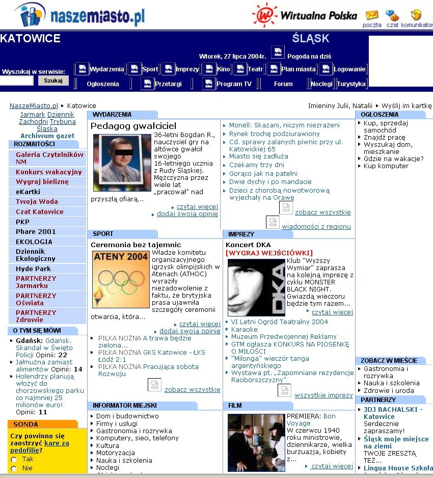 Naszemiasto.pl w 2004 roku