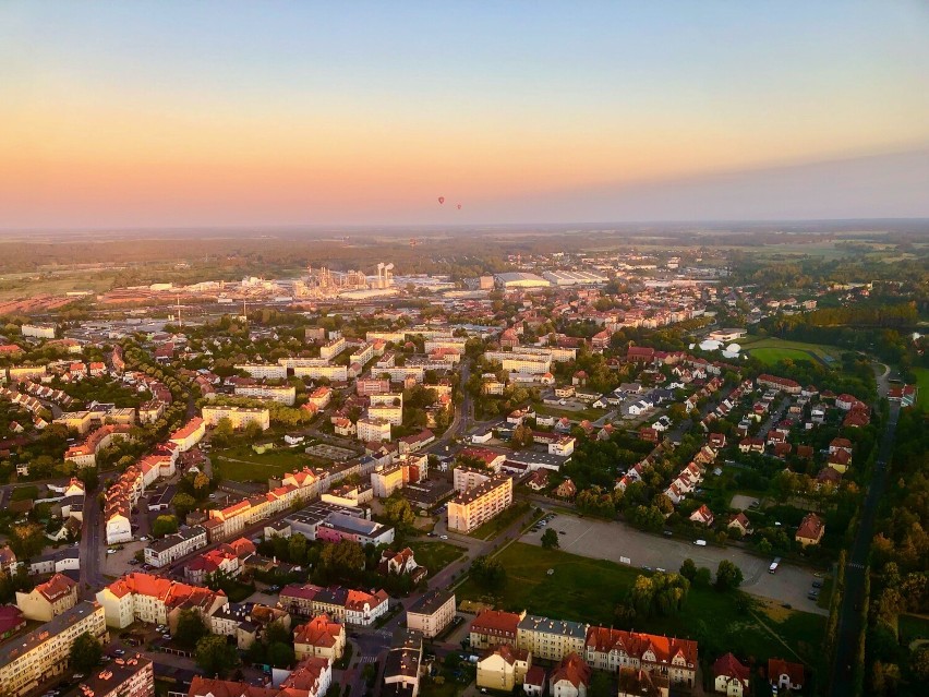 Szczecinek wieczorową porą