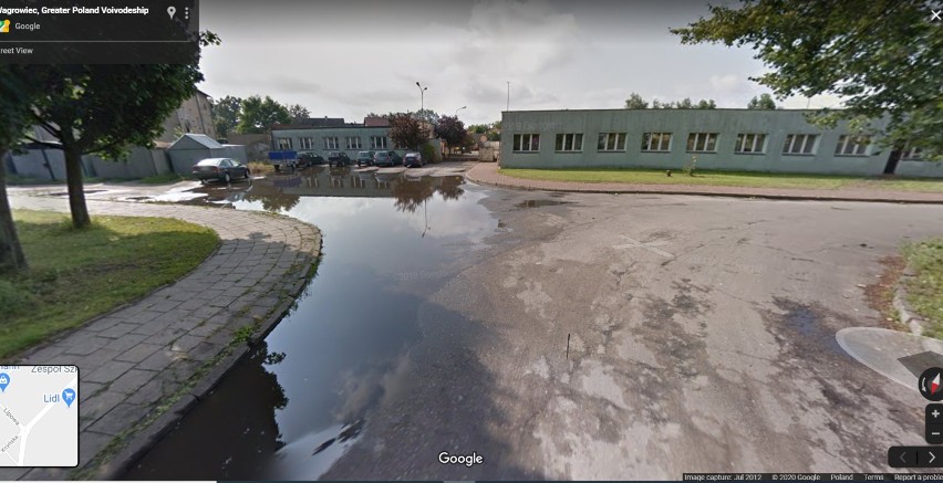 Wągrowiec w Google Street View. Zobacz, jak się zmieniło...