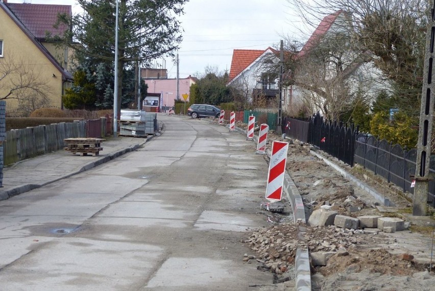 Ulica Zawiszy Czarnego w Lęborku przechodzi gruntowny remont