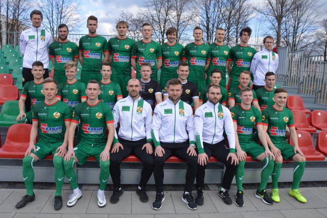 RKS Lechia 1923. Górny rząd od lewej: Paweł Magdoń (kierownik drużyny), Piotr Kornacki, Bartłomiej Cieślik, Kamil Cyran, Bartosz Snopczyński, Kamil Szymczak, Mateusz Matysiak, Jakub Bartosiński, Jakub Pawlik, Marcin Pilecki (fizjoterapeuta)
Środkowy rząd od lewej: Mateusz Bąkowicz, Eryk Kaproń, Artur Amroziński, Mateusz Awdziewicz, Patryk Grejber, Kacper Przedbora, Patryk Jakubczyk, Rafał Nowak,
Dolny rząd od lewej: Kamil Lewiński, Kamil Kubiak, Mateusz Milczarek (asystent trenera), Daniel Myśliwiec (trener), Szymon Milczarek (trener bramkarzy), Igor Kania, Bartosz Rymek.