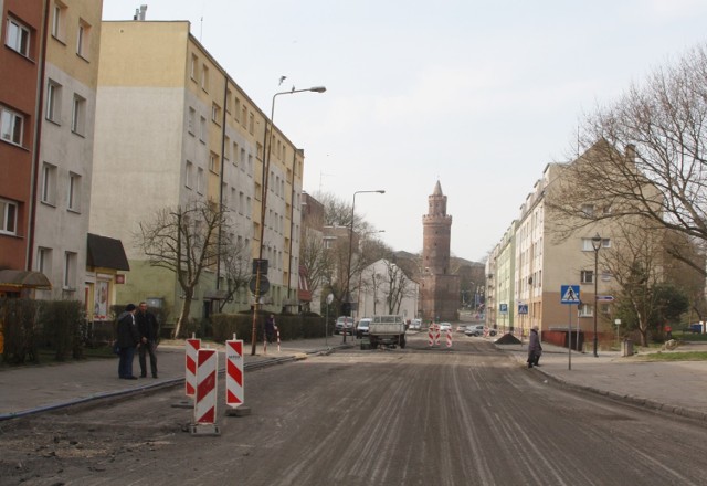 Ulica Krzywoustego w Stargardzie ma zostać przebudowana do końca sierpnia tego roku