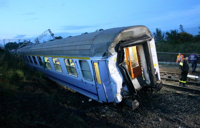 Do katastrofy kolejowej w Babach doszło 12 sierpnia
