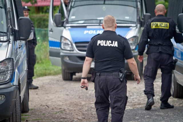 Na szczęście policjantom udało się znaleźć mężczyznę