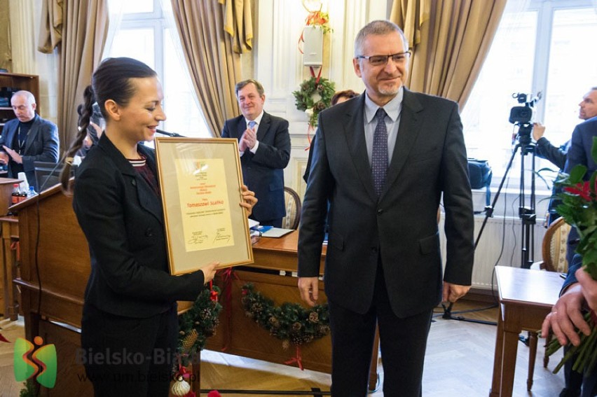 Tomasz Stańko Honorowym Obywatelem Bielska-Białej: Jego córka odebrała pamiątkowy dyplom