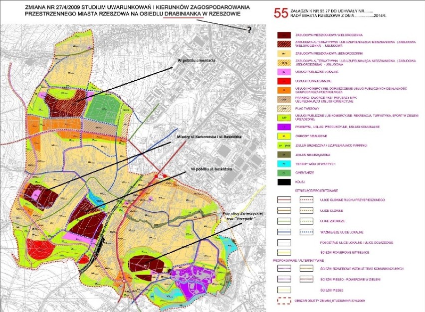 Bloki na Zwięczycy? Mieszkańcy przeciwni budowie obok domków jednorodzinnych