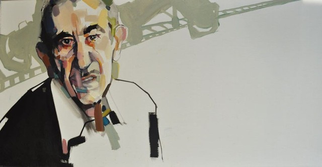 Jan Kobuszewski - portret autorstwa Dominika Jasińskiego
