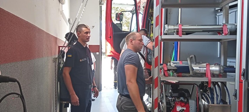 Porozumienie partnerskie  strażaków z Goleniowa i Ukrainy