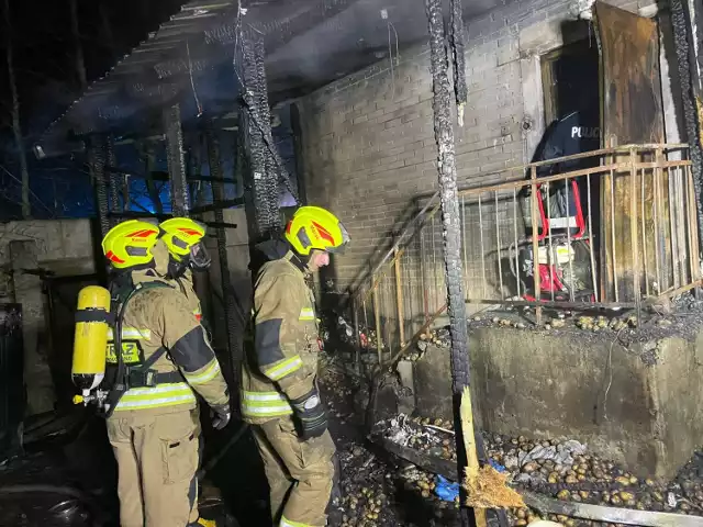 W pożarze domu rodzina z Nowoberezowa straciła dorobek życia