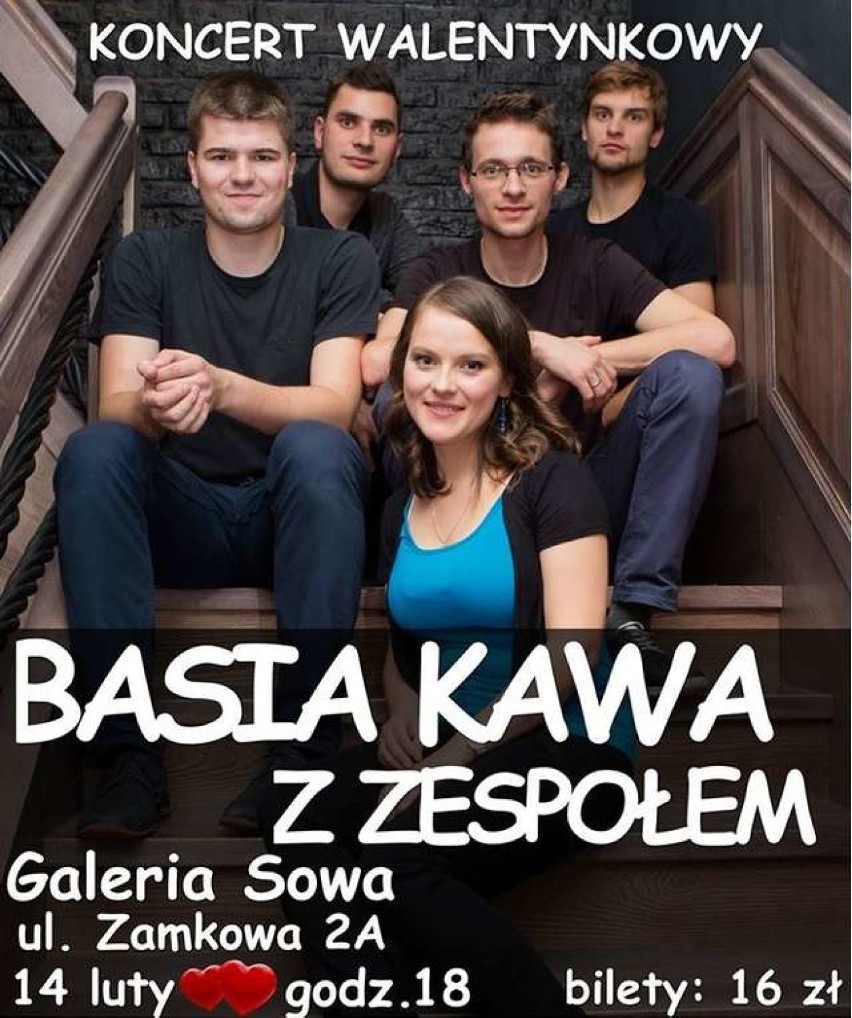 Walentynkowy koncert w Sowie - Basia Kawa z zespołem

14...