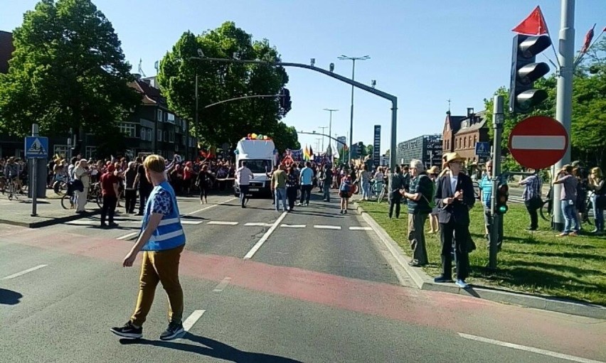 Marsz Równości w Gdańsku wyruszył ok. godz. 16.40