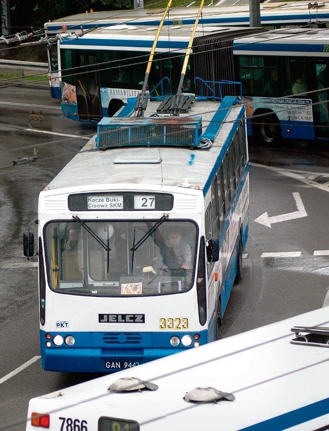 Widok tak starych trolejbusów to już w Gdyni rzadkość