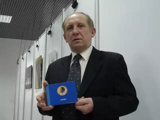 Marek Plis, kierownik UTW w Opolu Lubelskim